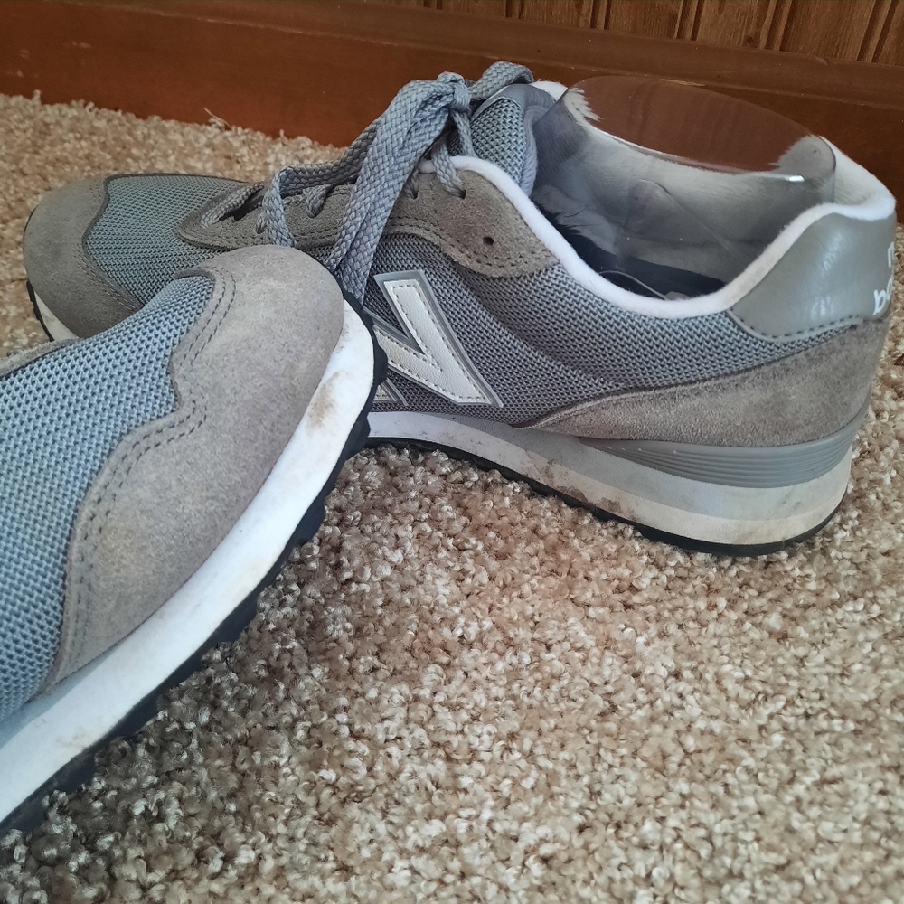 New Balance 515 V3 Lifestyle Runner Grey Retro Style Suede Mesh Sneakers Size 11 - Picture 10 of 16